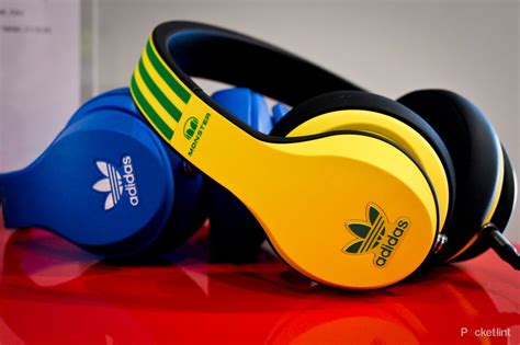 Monster Adidas Originals headphones hands